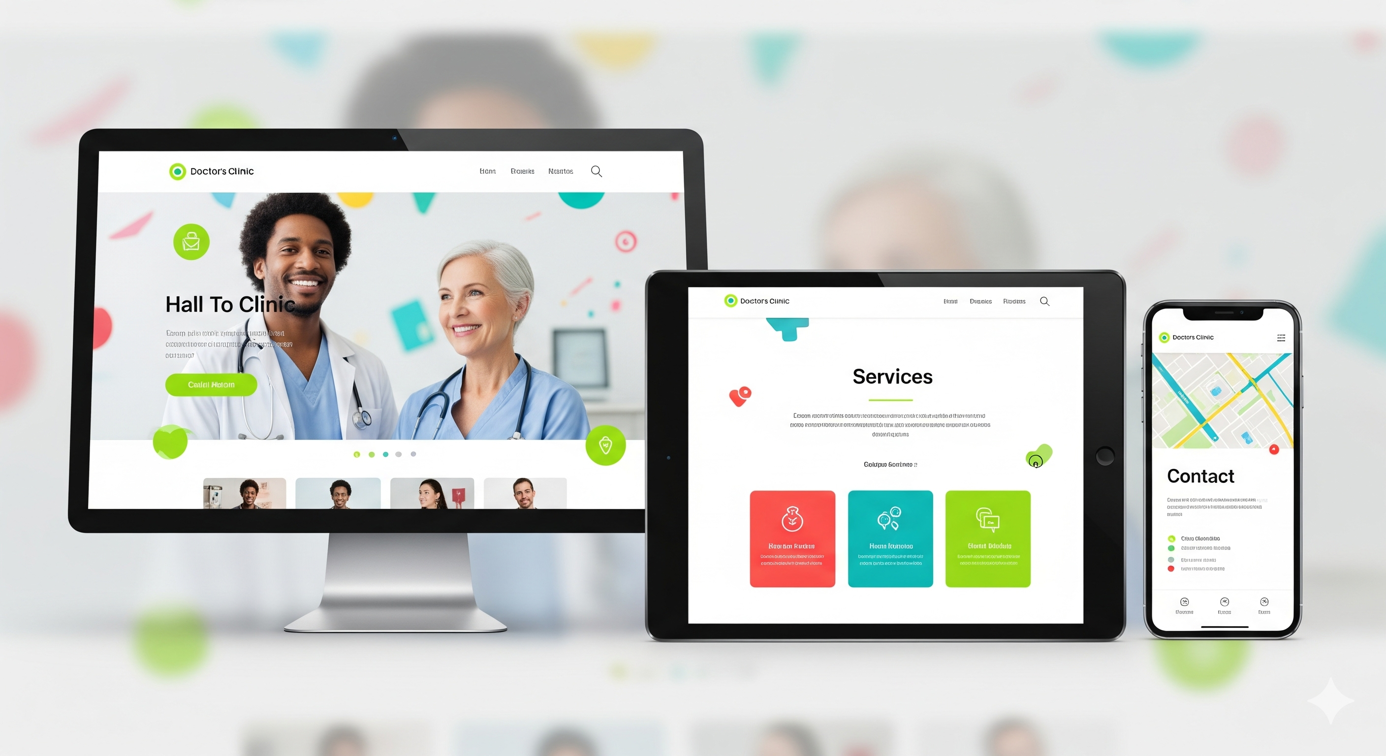 Doktor Kliniği Web Tasarımı